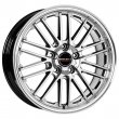 Borbet CW2 - Hyper Silver + Rim Polished